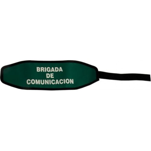 Brazaletes para brigadistas de emergencia comunicacion