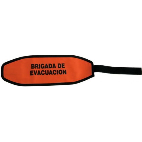 Brazaletes para brigadistas de emergencia evacuacion