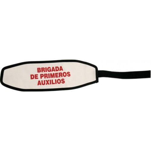 Brazaletes para brigadistas de emergencia primeros auxiilios
