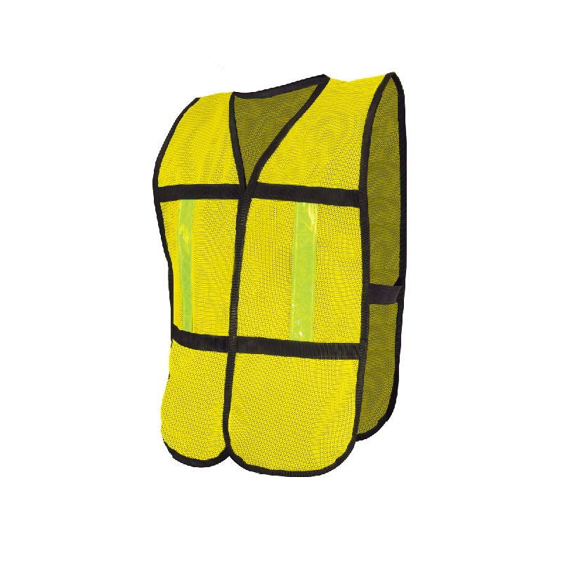 Chalecos de malla reflejantes en diferentes colores
