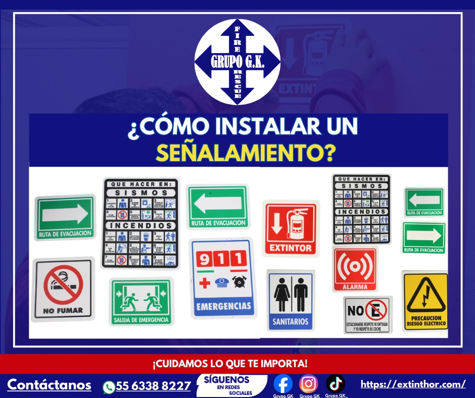 Tutorial de ¿Cómo instalar un señalamiento?