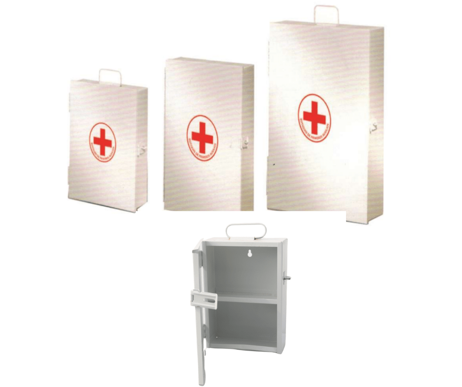 Botiquín de primeros auxilios portátil para oficinas y empresas