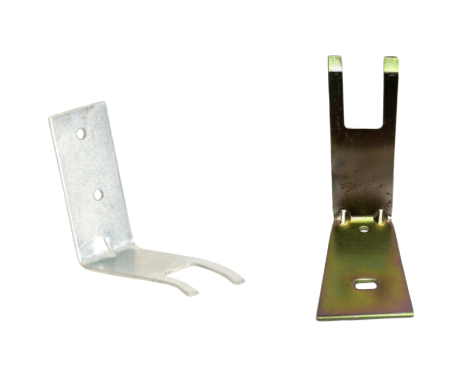 Soporte tipo total para extintores grandes.