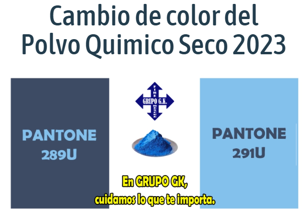 Nota de Blog del cambio de Polvo Químico Seco 2023 de Grupo GK