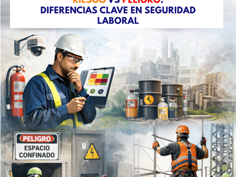 Riesgo vs Peligro: diferencias clave en seguridad laboral | Grupo&nbsp;GK
